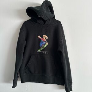 Ralph Lauren Black Hoodie with Graphic